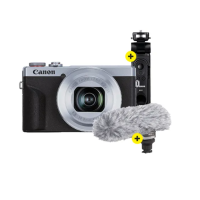 Canon PowerShot G7X Mark III Social Media Kit Zilver